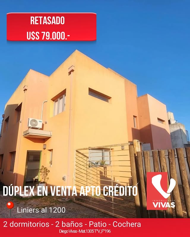 Dúplex en venta Apto Crédito